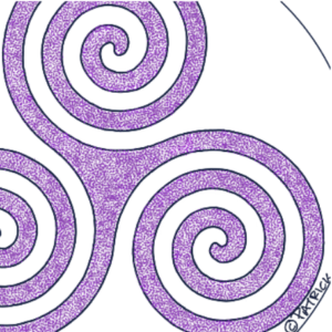 Celtic Tri Spiral
